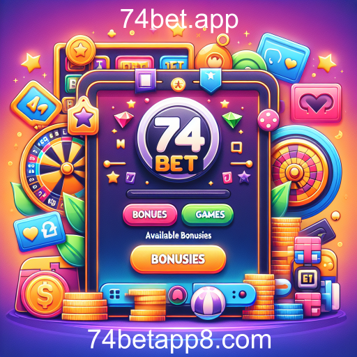 Desfrute da Categoria de Bônus na 74bet.app